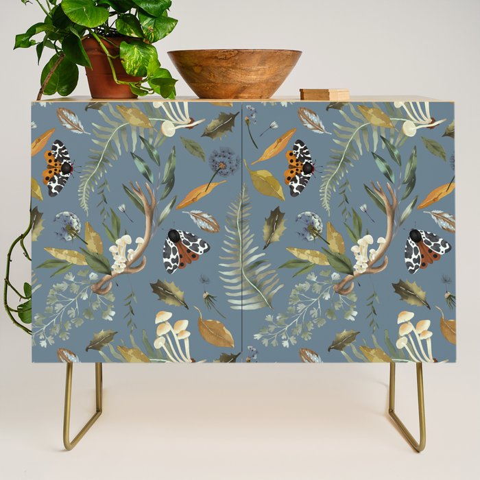 Moths Mystical Woodland B Credenza Gallery Image 1