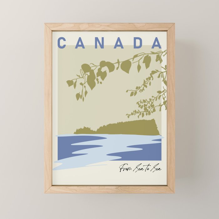 location sea to sea canada Mini Art Print Gallery Image 1