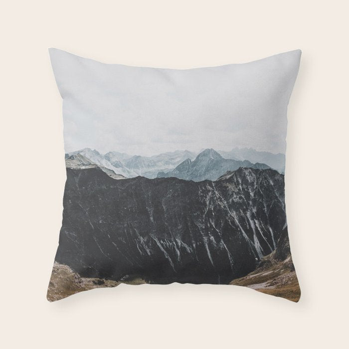 interstellar - landscape photography Throw Pillow Gallery Image 6