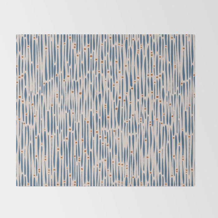 Simple Hand Drawn Pattern #15 Throw Blanket Gallery Image 2