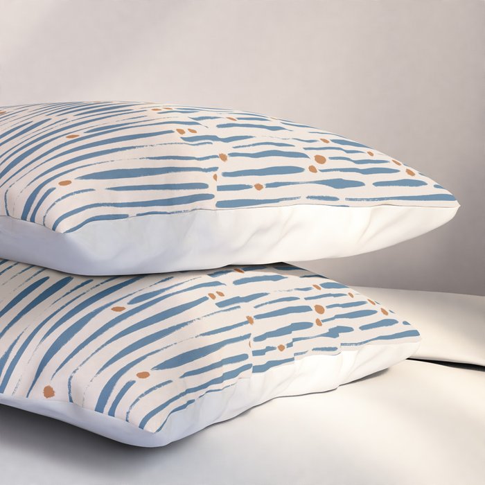 Simple Hand Drawn Pattern #15 Pillow Sham Gallery Image 3