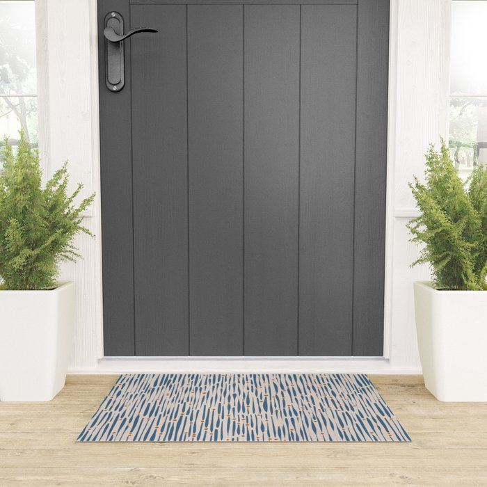 Simple Hand Drawn Pattern #15 Welcome Mat Gallery Image 3