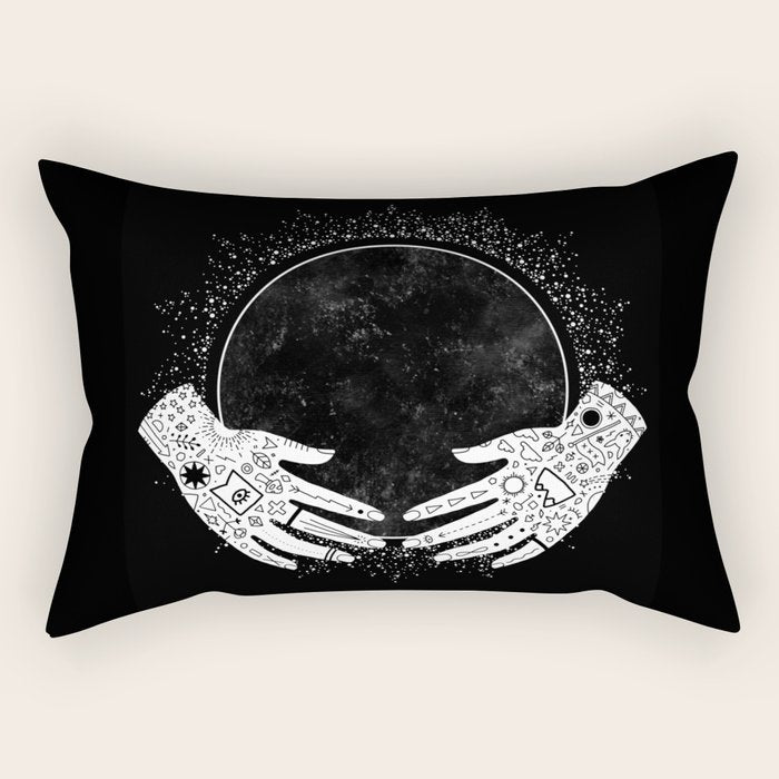 New Moon Rectangular Pillow Gallery Image 1