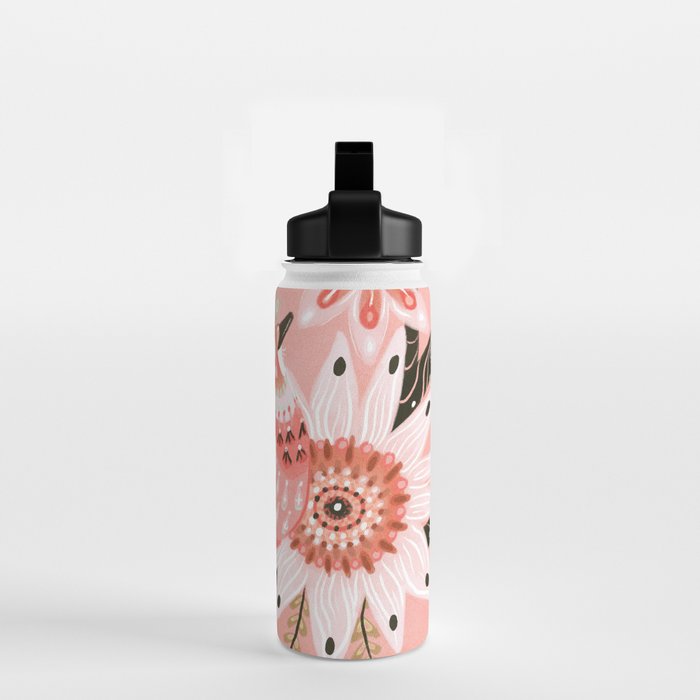 Little Pink Bird Water Bottle Gallery Image 2