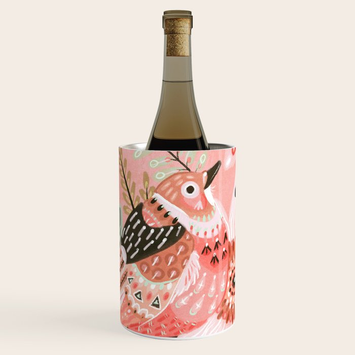 Little Pink Bird Wine Chiller Gallery Image 1