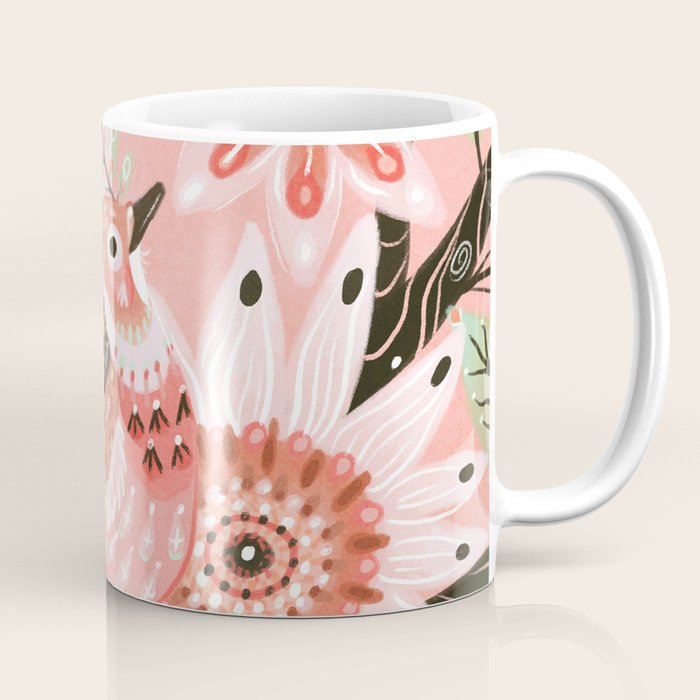 Little Pink Bird Coffee Mug Gallery Image 1