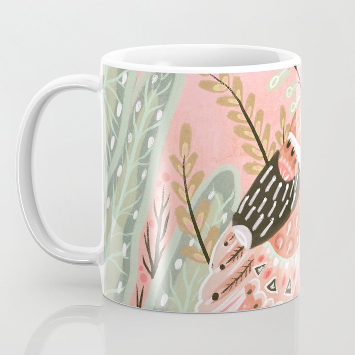 Little Pink Bird Coffee Mug Gallery Image 3