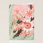 Little Pink Bird Stationery Card Gallery Image 2