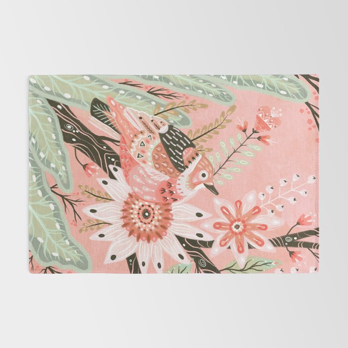 Little Pink Bird Rug Gallery Image 2