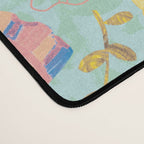 Coastal Oysters on the Beach in Seafoam Green Desk Mat Gallery Image 4