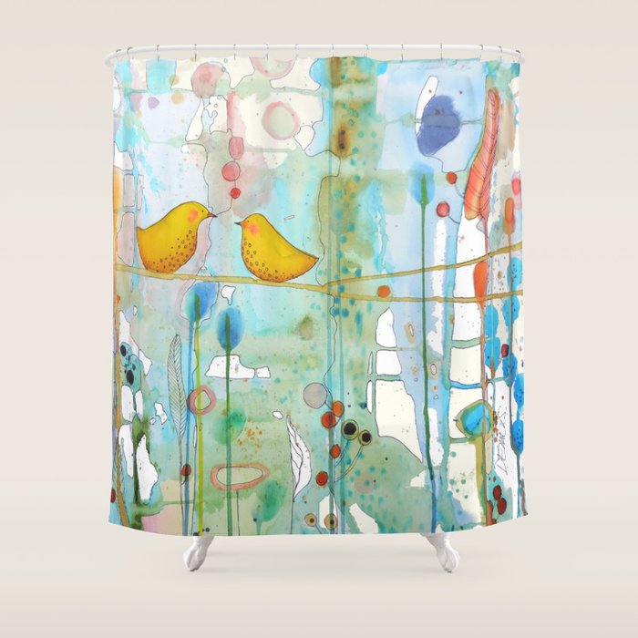 dans chaque coeur Shower Curtain Gallery Image 1