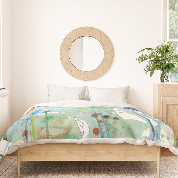 dans chaque coeur Duvet Cover Gallery Image 3
