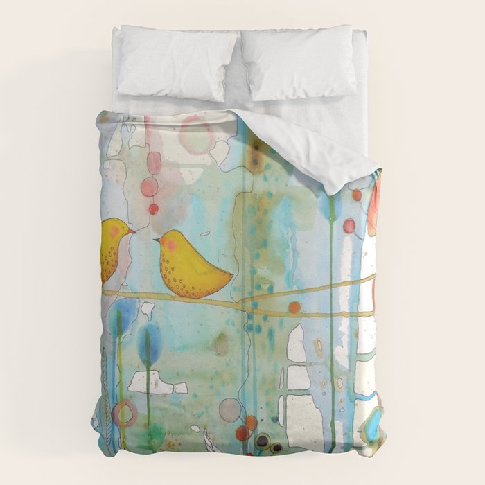 dans chaque coeur Duvet Cover Gallery Image 6