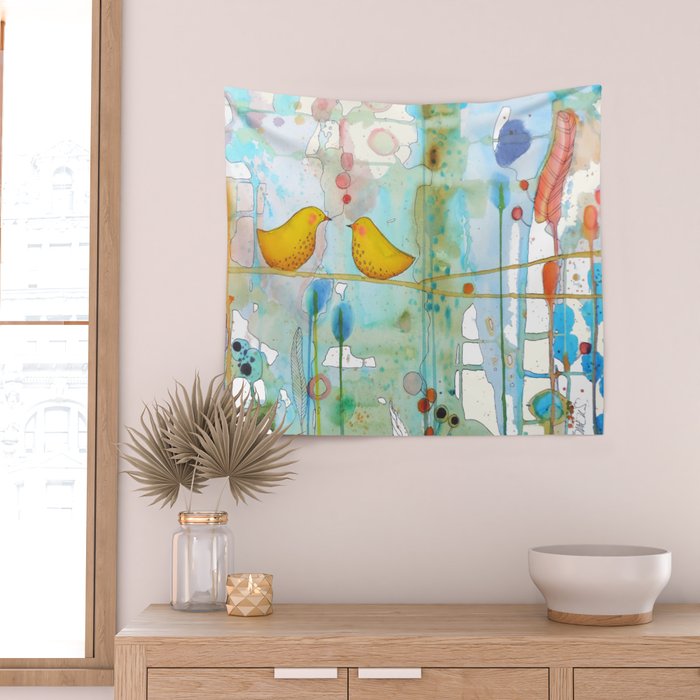 dans chaque coeur Wall Tapestry Gallery Image 2