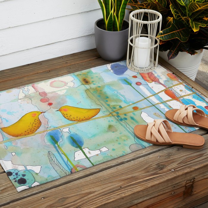 dans chaque coeur Outdoor Rug Gallery Image 2