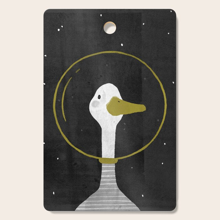 Space Goose Cutting Board Gallery Image 1