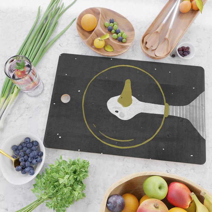 Space Goose Cutting Board Gallery Image 2
