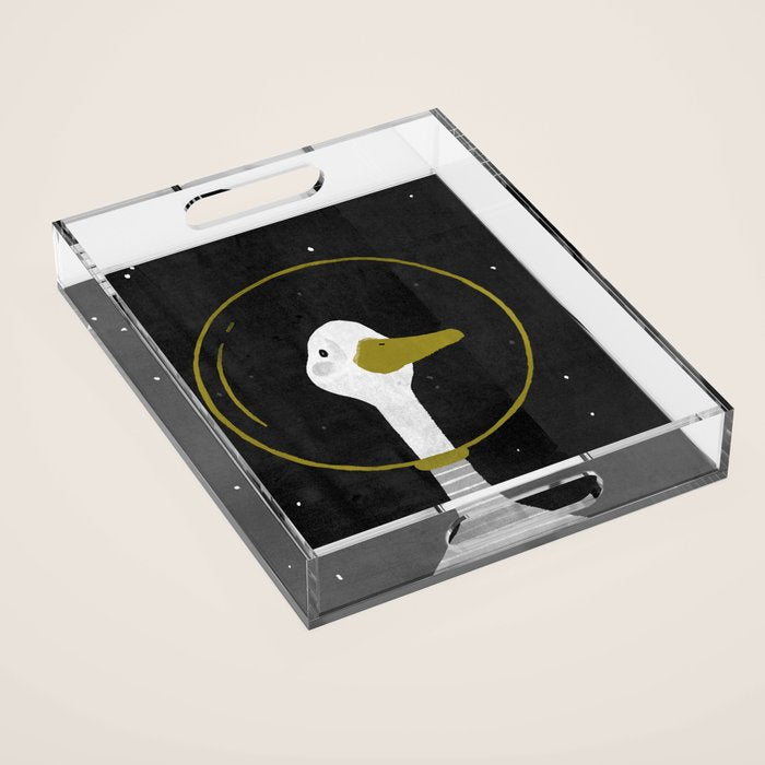 Space Goose Acrylic Tray Gallery Image 1