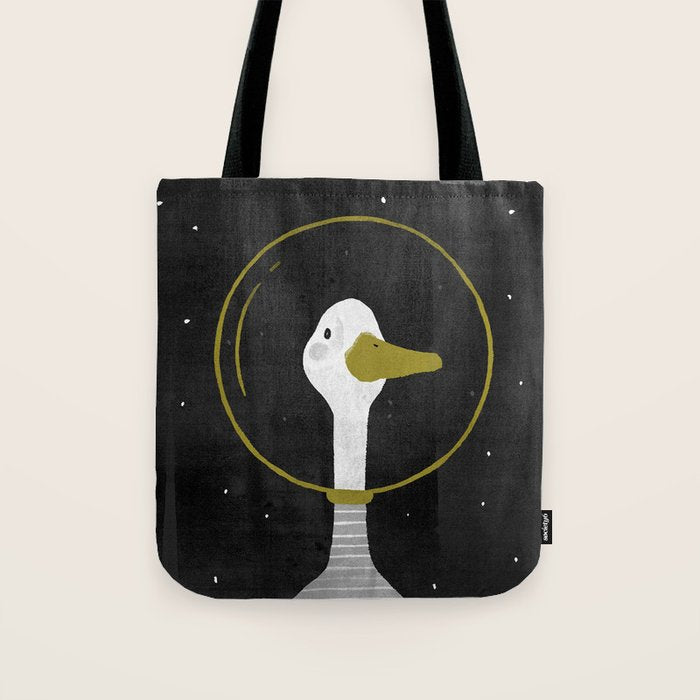 Space Goose Tote Bag Gallery Image 1
