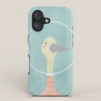 Space Goose (pastels) iPhone Case Gallery Image 1