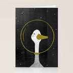 Space Goose Stationery Card Gallery Image 2