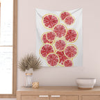 Grapefruits Wall Tapestry Gallery Image 2