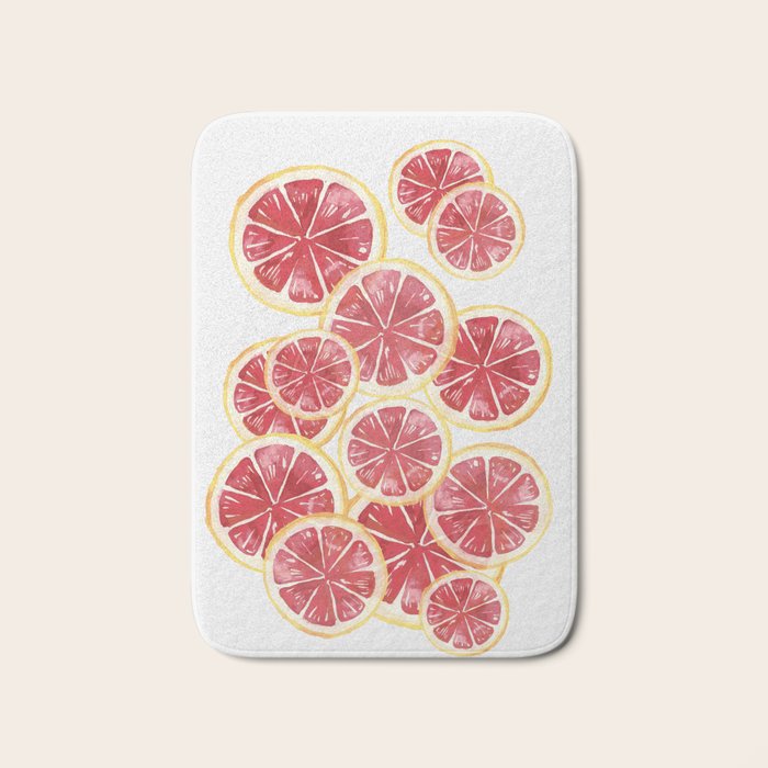 Grapefruits Bath Mat Gallery Image 1