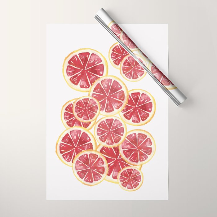 Grapefruits Wrapping Paper Gallery Image 1