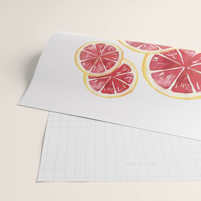 Grapefruits Wrapping Paper Gallery Image 2