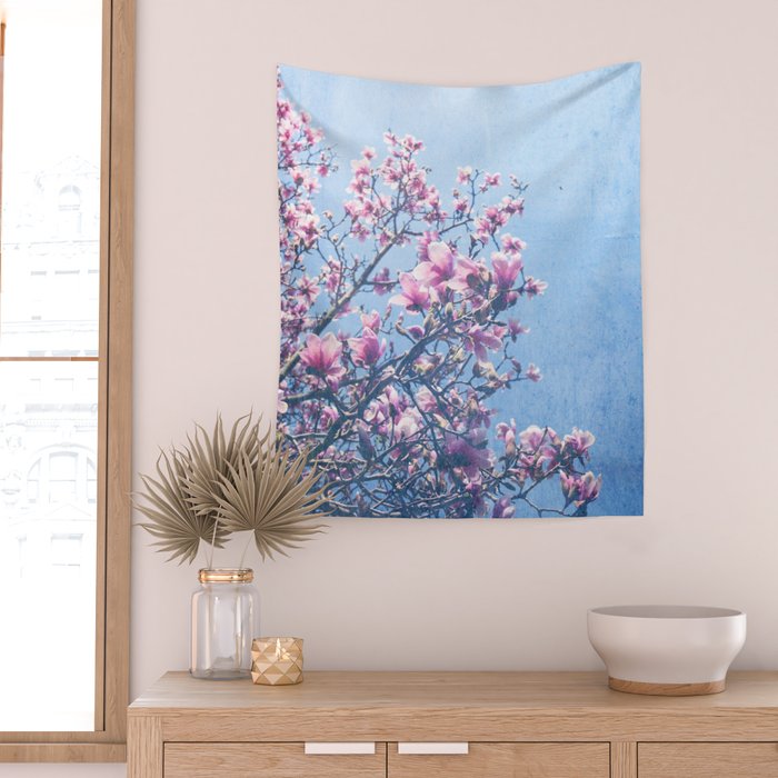 She Bloomed Everywhere She Went Wall Tapestry Gallery Image 2