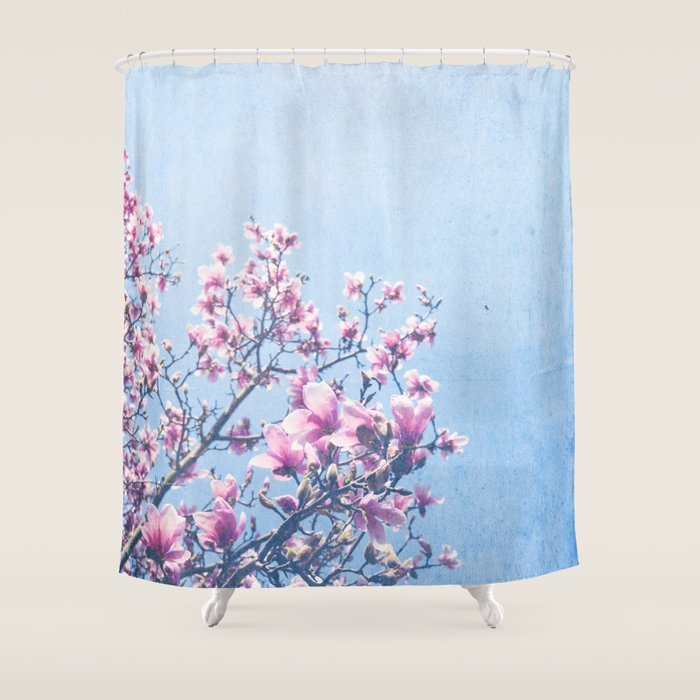 She Bloomed Everywhere She Went Shower Curtain Gallery Image 1