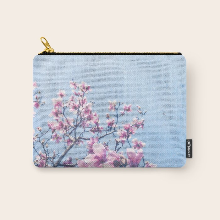 She Bloomed Everywhere She Went Carry All Pouch Gallery Image 1