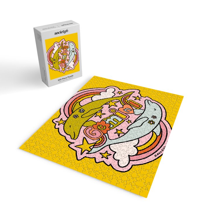 Gemini Dolphin Jigsaw Puzzle Gallery Image 2