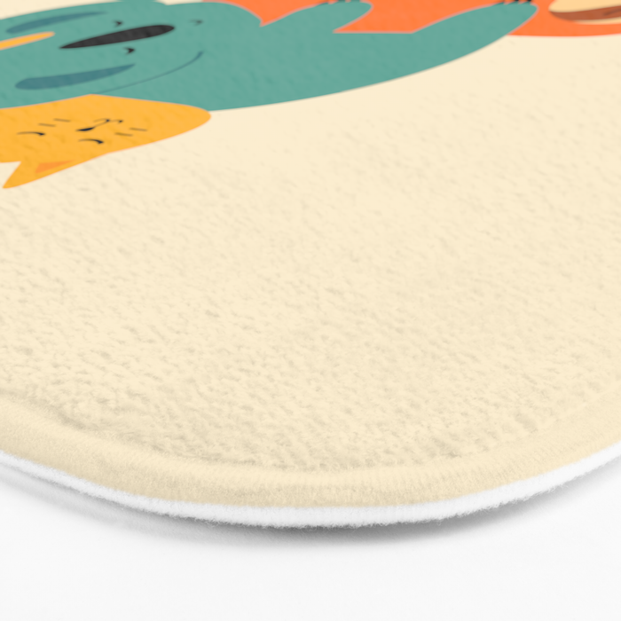 Being Lazy Bath Mat Gallery Image 3
