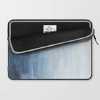 Indigo Abstract Painting | No. 4 Laptop Sleeve Gallery Image 2