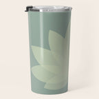 Lotus Flower Minimalism XIV Travel Mug Gallery Image 3