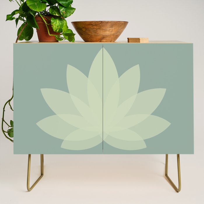 Lotus Flower Minimalism XIV Credenza Gallery Image 1