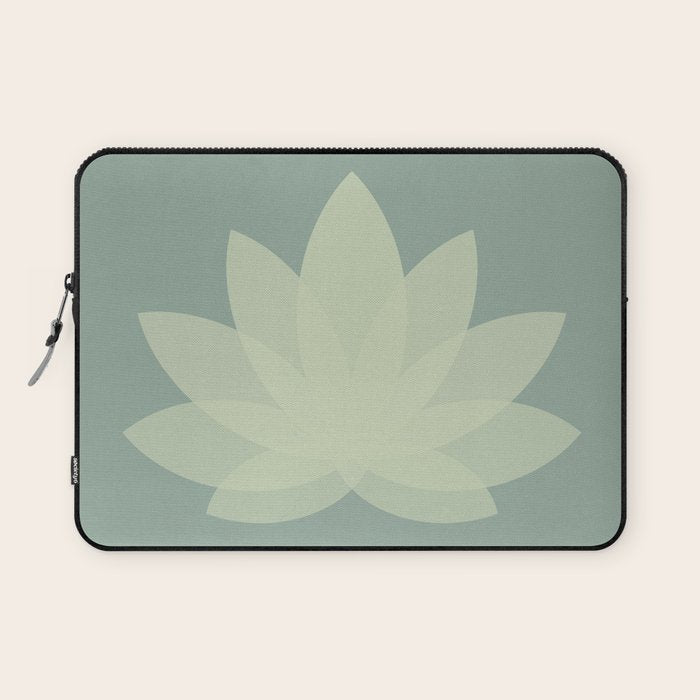 Lotus Flower Minimalism XIV Laptop Sleeve Gallery Image 1