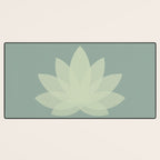 Lotus Flower Minimalism XIV Desk Mat Gallery Image 3
