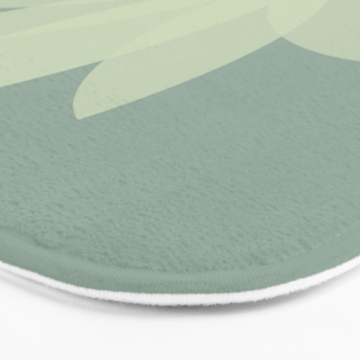 Lotus Flower Minimalism XIV Bath Mat Gallery Image 3