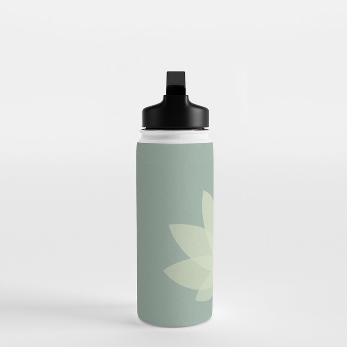 Lotus Flower Minimalism XIV Water Bottle Gallery Image 3