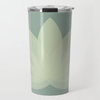 Lotus Flower Minimalism XIV Travel Mug Gallery Image 1