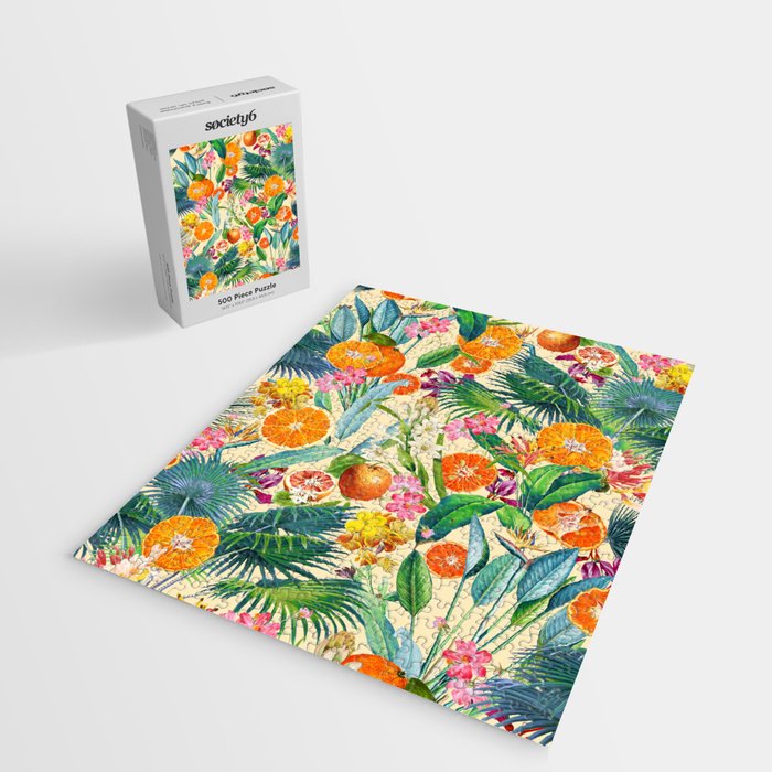 Tropical Orange Garden II Jigsaw Puzzle Gallery Image 2