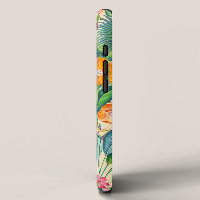 Tropical Orange Garden II iPhone Case Gallery Image 2