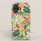 Tropical Orange Garden II iPhone Case Gallery Image 1