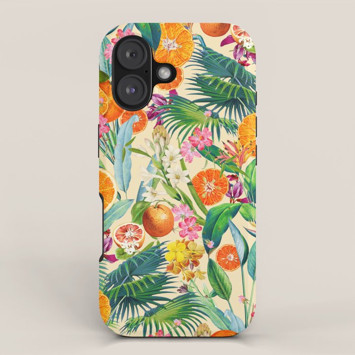 Tropical Orange Garden II iPhone Case Gallery Image 1