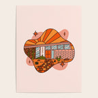 Scorpio Mid Century House Poster Gallery Image 4