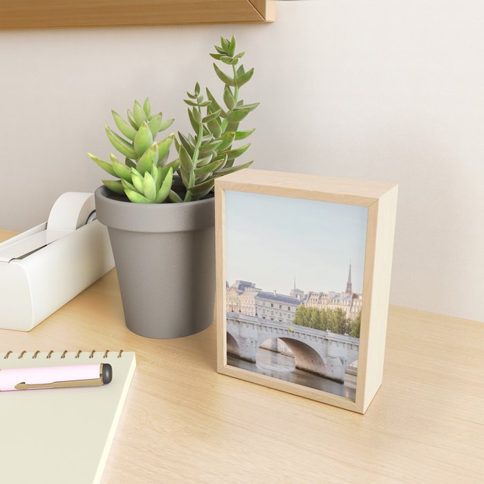 Pont Neuf on the Seine - Paris Mini Art Print Gallery Image 2