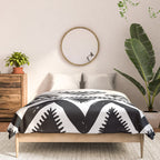 Tribal black and white Comforter Gallery Image 3