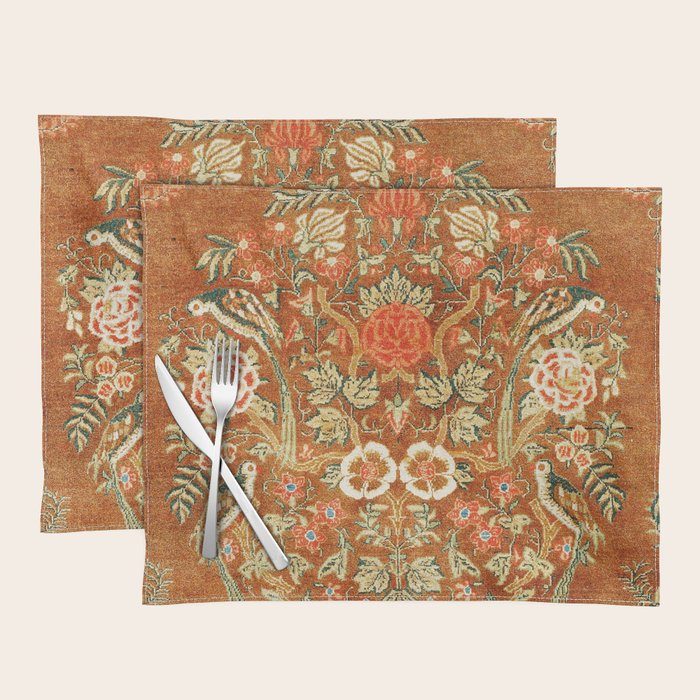 Tabriz Azerbaijan Northwest Persian Rug Print Placemat Gallery Image 1